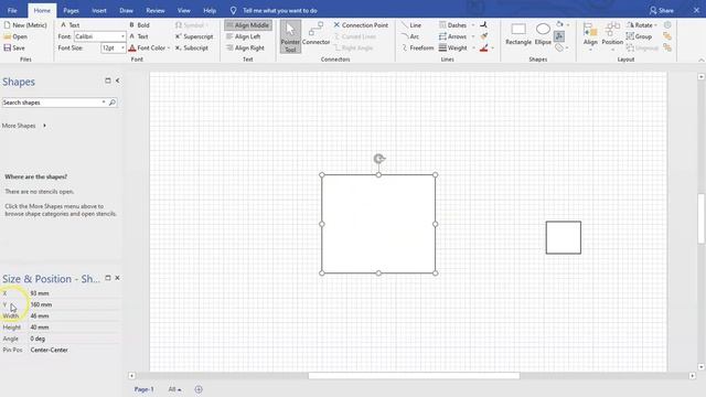 Video 2 Basic Sizing and Alignment in Visio смотреть онлайн