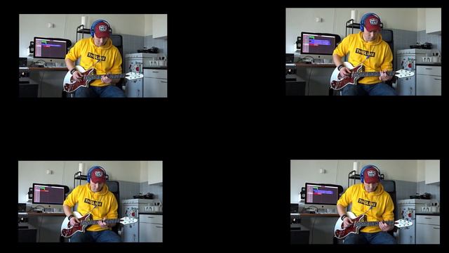 Brian May Guitar Style - "One Night In Hell" (Intro guitar cover) смотреть онлайн