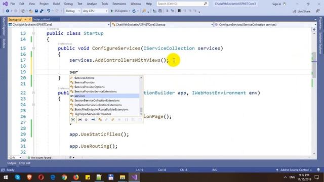 Build Chat Room using ASP.NET Core SignalR смотреть онлайн