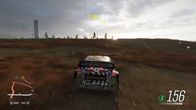 Forza Horizon 4 - Weekly Challenge Autumn Forzathon with 2016 Gymkhana 9 Ford Focus RS RX | Xbox on смотреть онлайн