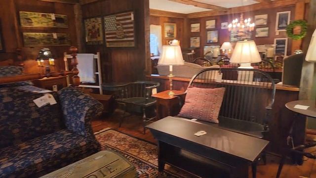 Tour of Meander Hill Antiques & Gifts Springtime Goodies Primitives Antiques Redware Early American смотреть онлайн