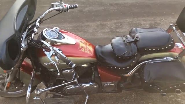 Передний бугель и крепёж батвинга на “Kawasaki vn-900”. Ручная работа - НЕРЖАВЕЙКА ! смотреть онлайн