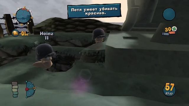 Прохождение Worms: Ultimate Mayhem #1 (Вторая Червячья война) смотреть онлайн