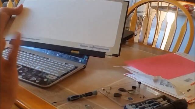 LAPTOP SCREEN REPLACEMENT/ HOW TO REPLACE AN HP ENVY NOTEBOOK L8Y97AAR смотреть онлайн