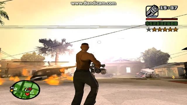 GTA SAN ANDREAS:мочим ментов!!! =) смотреть онлайн