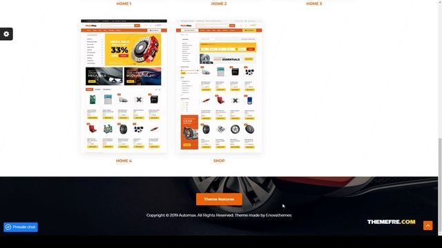 Risa - Auto Parts WordPress Theme + WooCommerce Shop смотреть онлайн