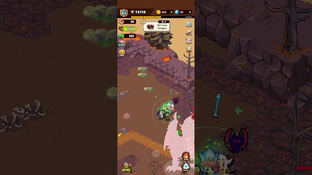 Guardian War RPG Pixel Games: Killing Lava Dragon 😂 смотреть онлайн