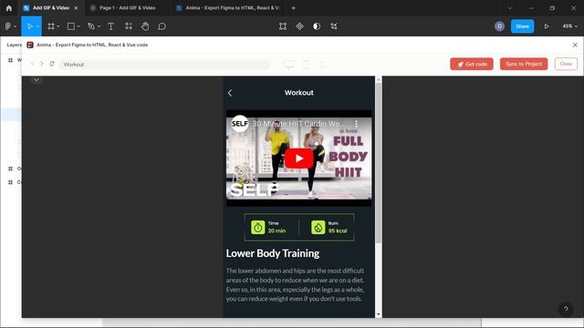 How to Add Videos and GIF Animations in Figma UI Designs смотреть онлайн