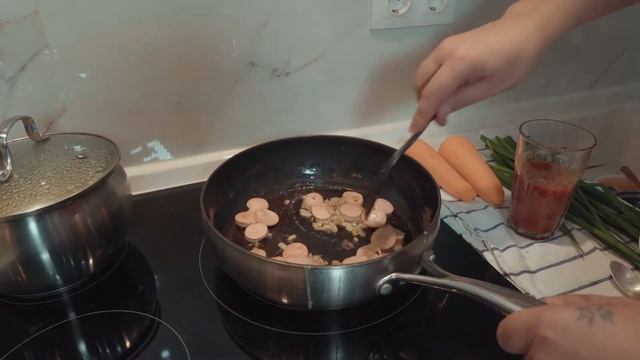 Потрясающе вкусный рецепт: Спагетти с «Молочными» сосисками «Сытнофф» смотреть онлайн