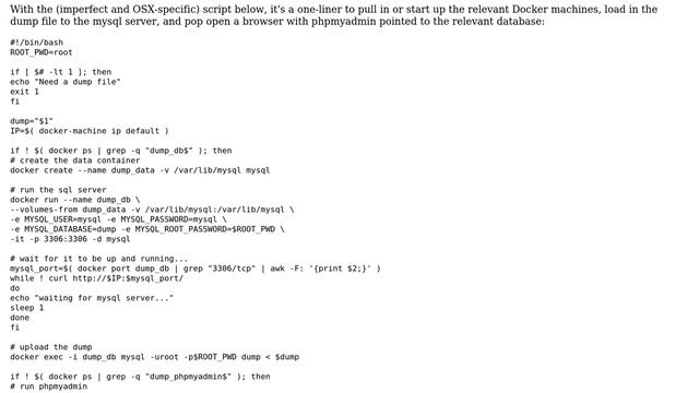 DevOps & SysAdmins: MySQL Dump Viewer (3 Solutions!!) смотреть онлайн