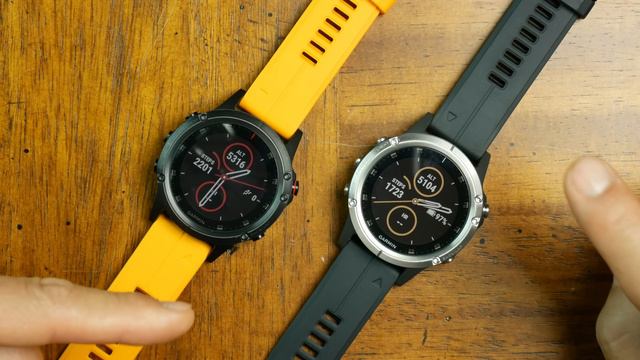 Garmin Fenix 5 Plus Ti/5X/5 Comparison - 2018 Vs 2017