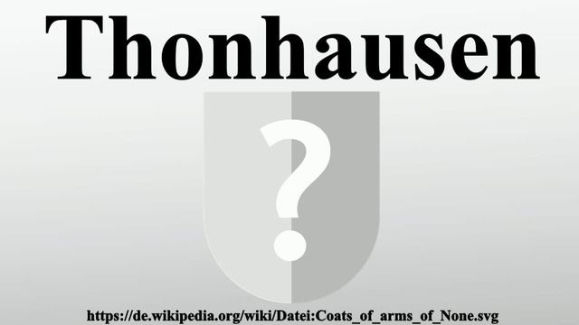 Thonhausen смотреть онлайн