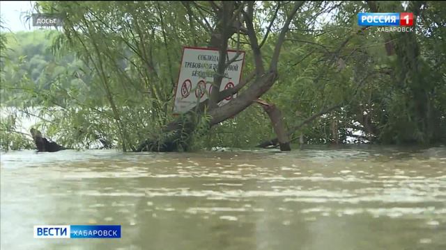 Очередная волна паводка приближается к Хабаровску смотреть онлайн