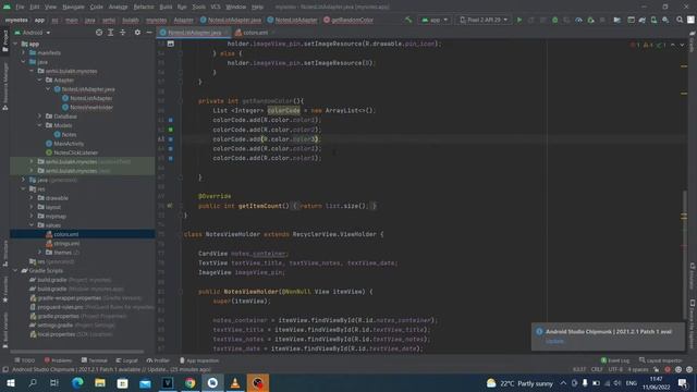Приложение Заметки на Java в Android Studio. Урок 09. Добавляем класс Random. смотреть онлайн