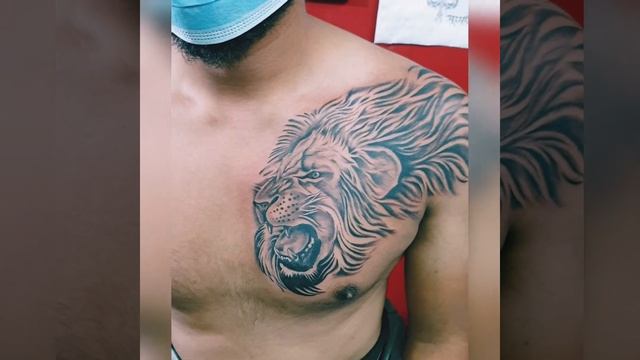 lion tattoo on chest, lion Tattoo’s, best tattoo ever get appointment 9716386670 смотреть онлайн