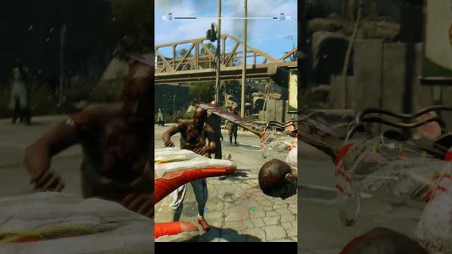 Рубим зомби🖤 #игры #DyingLight