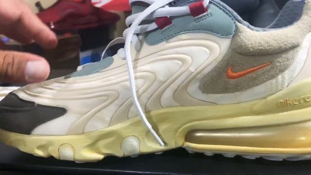 Unboxing Travis Scott x Nike Air Max 270 React "Cactus Trails" no los compres un decepcion más ? смотреть онлайн