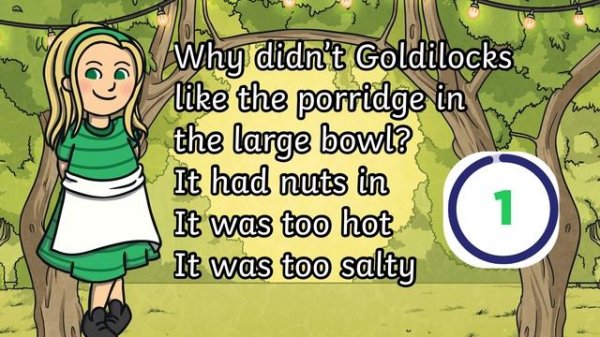 Goldilocks And The Three Bears | Interactive Story for Kids