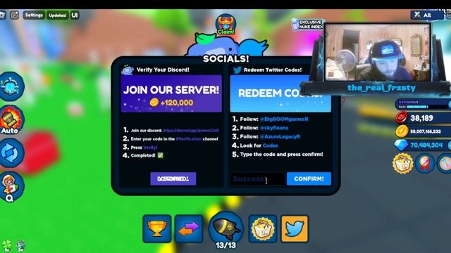 NEW CODE IN NUKE SIMULATOR!!! * Free Spins * | Roblox | смотреть онлайн