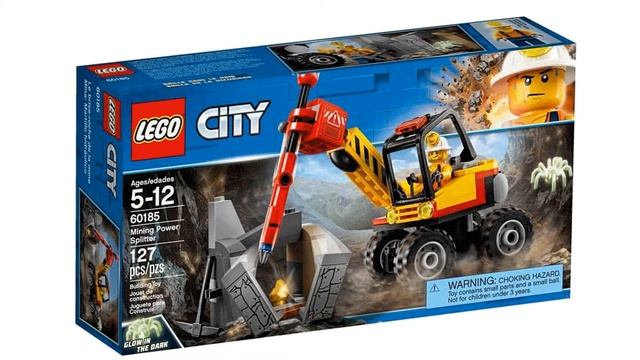 Новинки Lego City 2018! Серия "Горнодобытчики" (часть2) Анонс смотреть онлайн