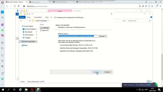 Instalando um certificado SSL no IIS(Internet Information Services) - Brhost смотреть онлайн