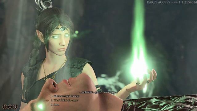 "...saved...the cargo..." Baldur's Gate 3 - Casting Speak with Dead on Rugan смотреть онлайн
