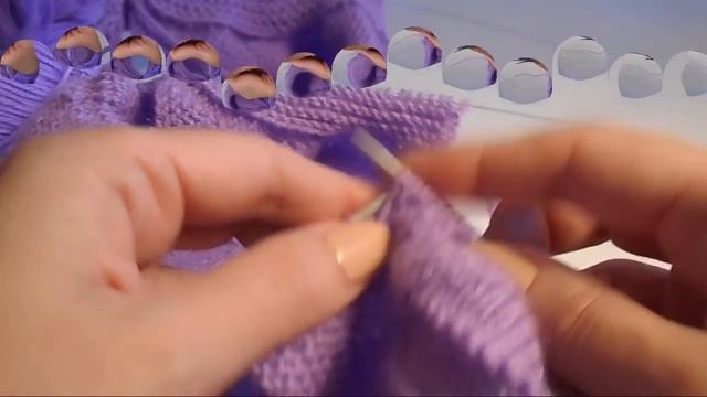 Как связать узор для болеро Узор 006 смотреть онлайн