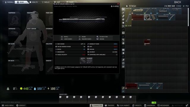 Armeiro parte 7 Tarkov / Gunsmith Part 7 Tarkov - M4A1 - 100 round magazine - Carregador de 100 смотреть онлайн