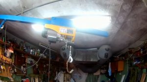 кран балка в гараж с электро телфером калибр ЭТФ   250