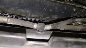 Снятие сигналов на Туарег 2006, без снятия бампера.