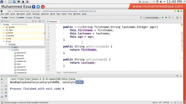 56 Kotlin Advance Using Java Class inside Kotlin project смотреть онлайн