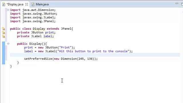 Beginner Java - Intro to Swing (GUI) - Lesson 28 смотреть онлайн