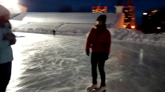 Прогулка на коньках г. Екатеринбург Каток Динамо