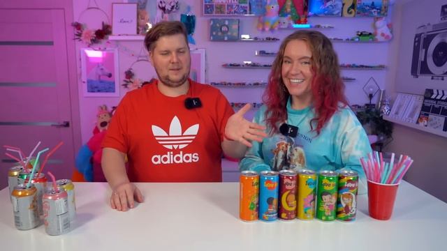 ПРОБУЕМ ХАЙПОВЫЕ НАПИТКИ ? Газировка Love Is и JELLY BELLY Челлендж ! смотреть онлайн