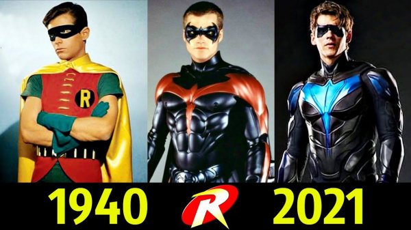 Робин (Найтвинг) - Эволюция (1940 - 2021) ! Все Появления в Кино !