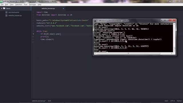Learning Python | Real World Application| 122 Setting up the Infinite Loop смотреть онлайн