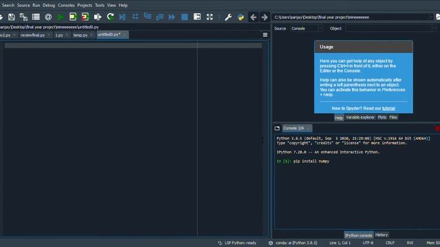 how to install a python module in spyder ide смотреть онлайн
