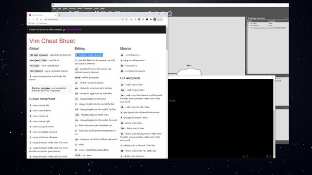 VIM Text Editor Shortcuts List on Ubuntu Linux - VIM Command Line смотреть онлайн
