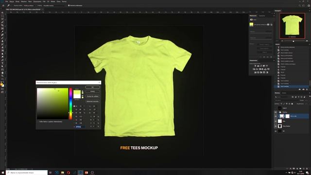 BEST FREE T-SHIRT MOCKUP FOR YOU! Adobe Photoshop смотреть онлайн