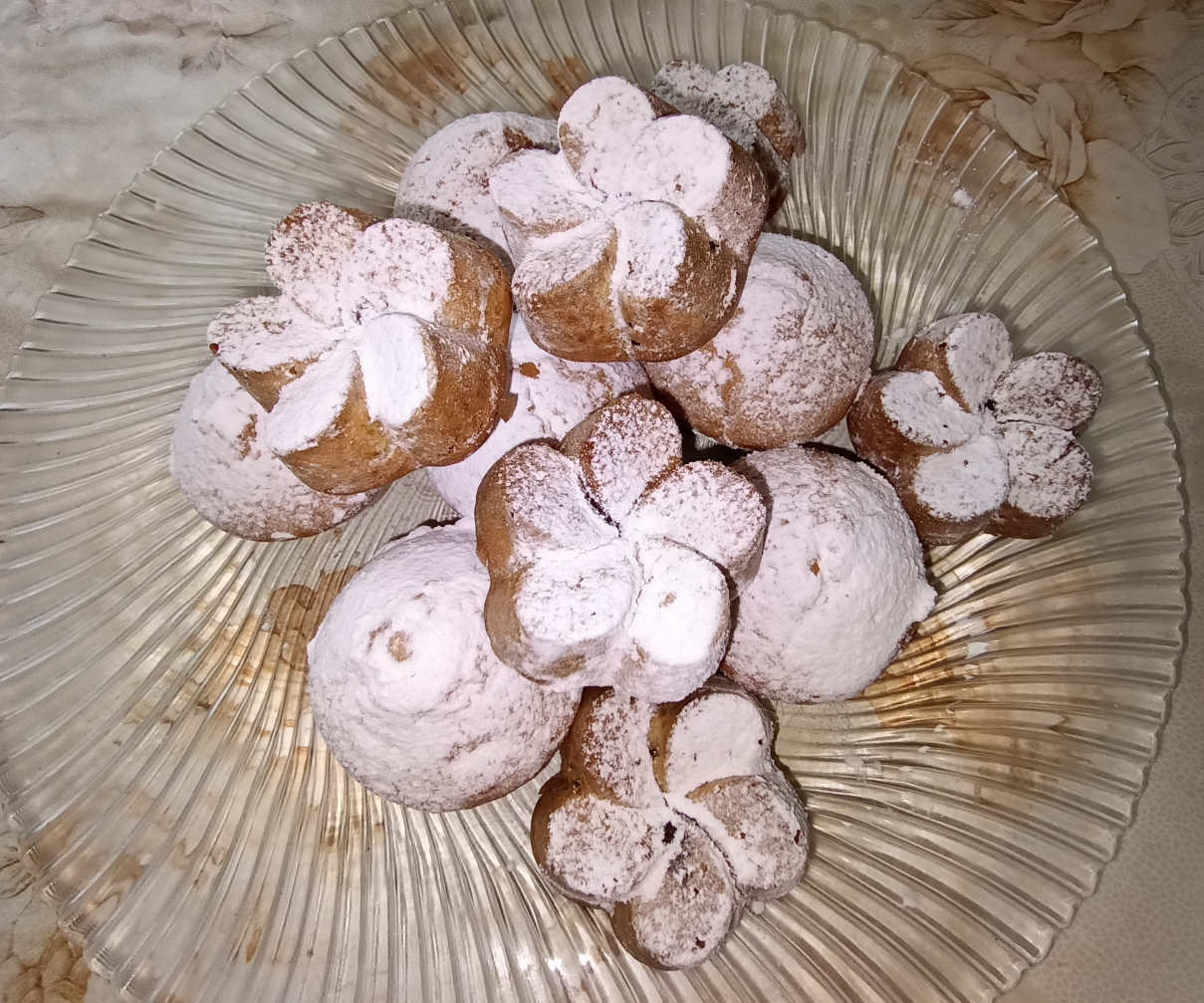 Кексы на кефире с джемом смотреть онлайн