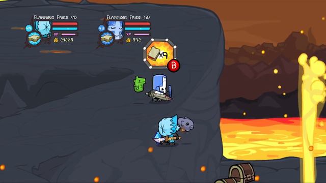 Lava World and Barbarian boss out of map glitch смотреть онлайн