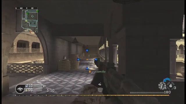 CoD mwr Wii TDM Showdown смотреть онлайн