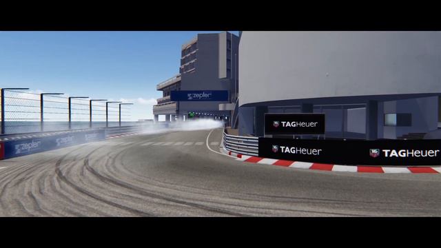 Drifting on Monaco GP circuit with Assetto Corsa смотреть онлайн