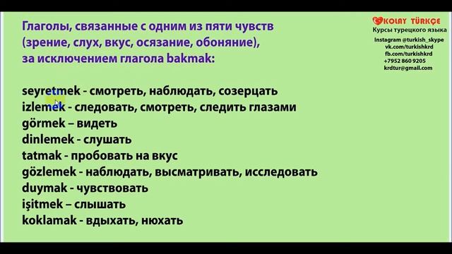 Переходные и непереходные глаголы в турецком языке. Geçişli, geçişsiz fiiller. В1. Винительный паде смотреть онлайн