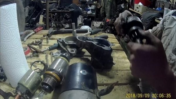 Редукторный стартер на МТЗ Slovak 12v разбор и проверка