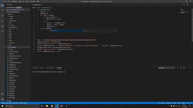 Run-Length Encoding Compression in Python Tutorial смотреть онлайн