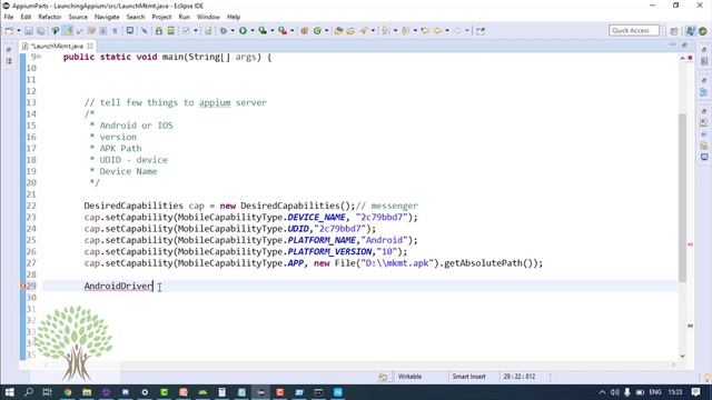 Appium Desired Capabilities | First Appium Code | Appium Installation for Android - 9 смотреть онлайн