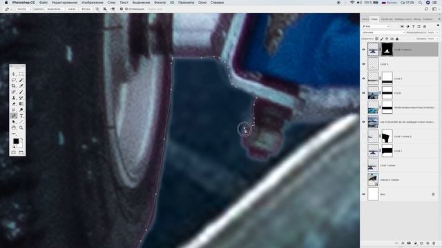ГДЕ-ТО В АРКТИКЕ! ОБРАБОТКА С ОСЬМИНОГОМ. ПРОЦЕССА СОЗДАНИЯ В PHOTOSHOP! смотреть онлайн