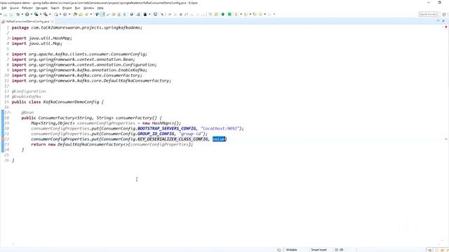Spring for Apache Kafka | Spring Boot | Kafka Template | Kafka Listener смотреть онлайн