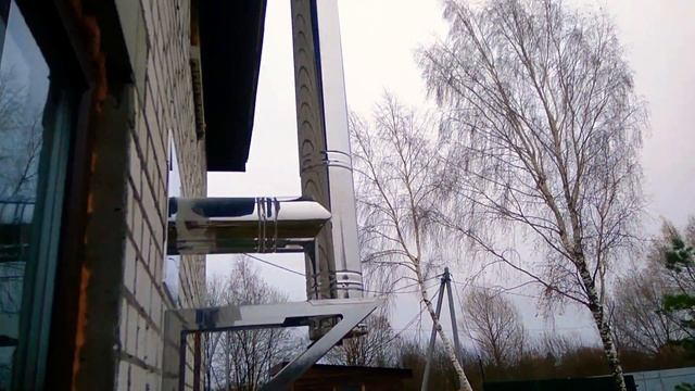 Установка чугунной печи ( буржуйки ) смотреть онлайн